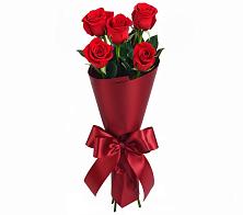Букет 5 Красных роз Эдлесс Лав в Красноуральске