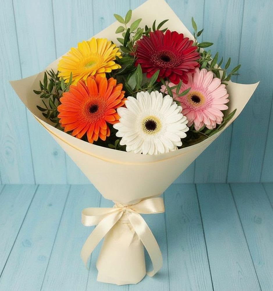 Букет цветов из: Герберы в Красноуральске