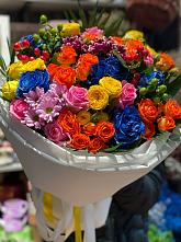 Букет цветов из:  Розы и Хризантемы #REPLACE_PRED# Красноуральске