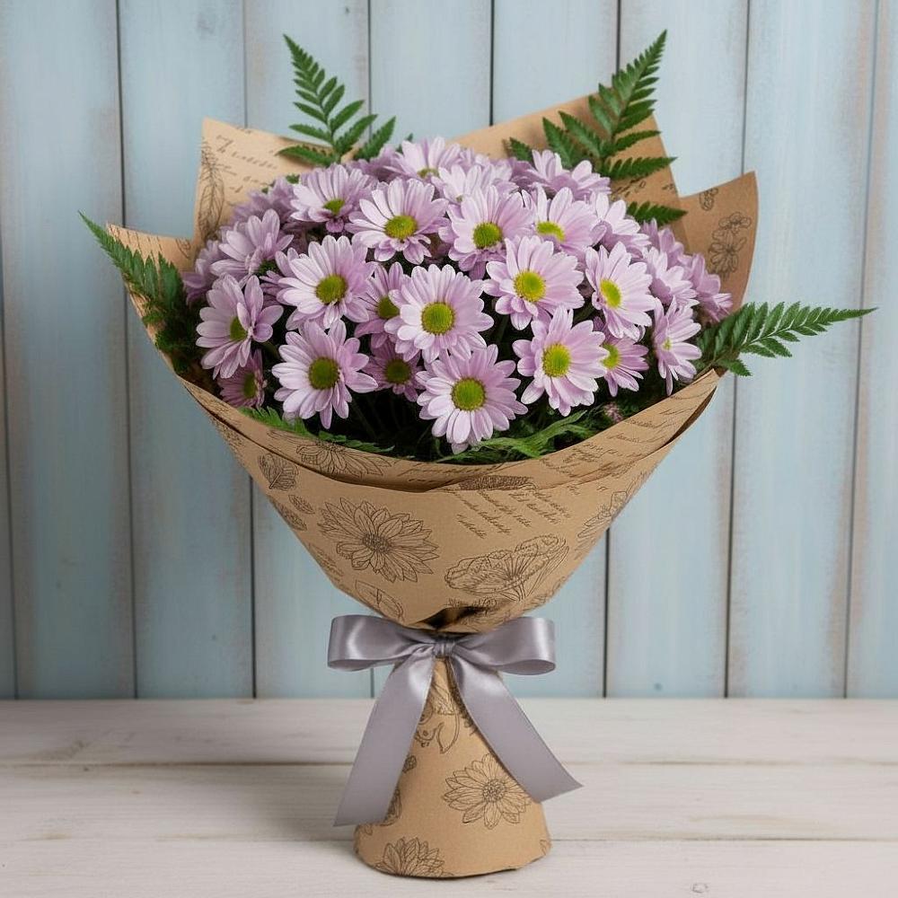 Букет цветов из: Хризантемы в Красноуральске