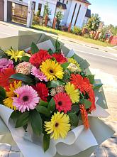 Букет цветов из:  Герберы #REPLACE_PRED# Красноуральске